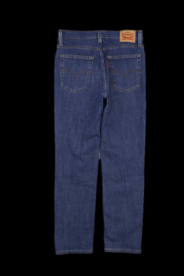 스트레이트 핏 데님