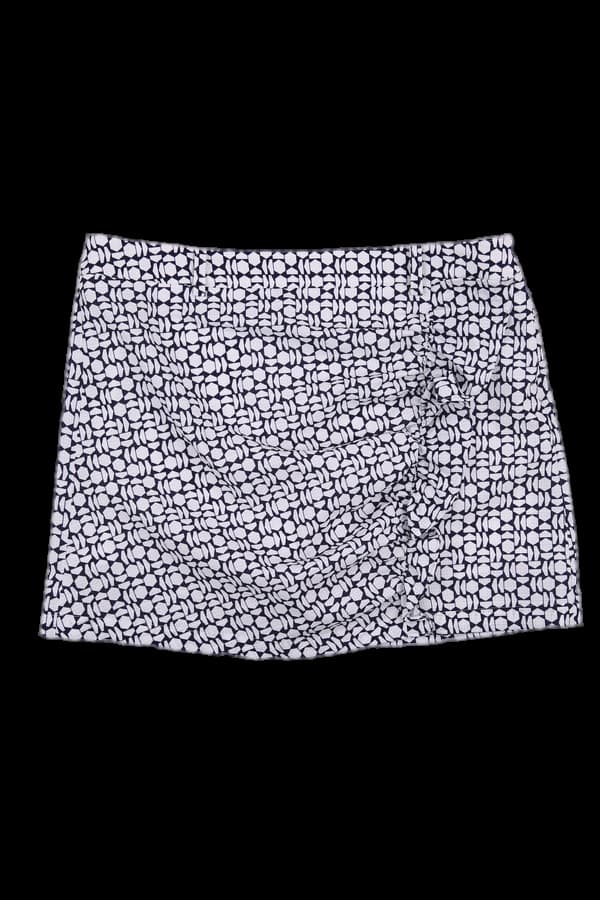 패턴무늬 스커트