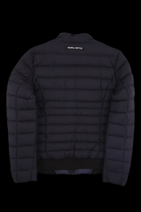 로고 슬림 패딩점퍼