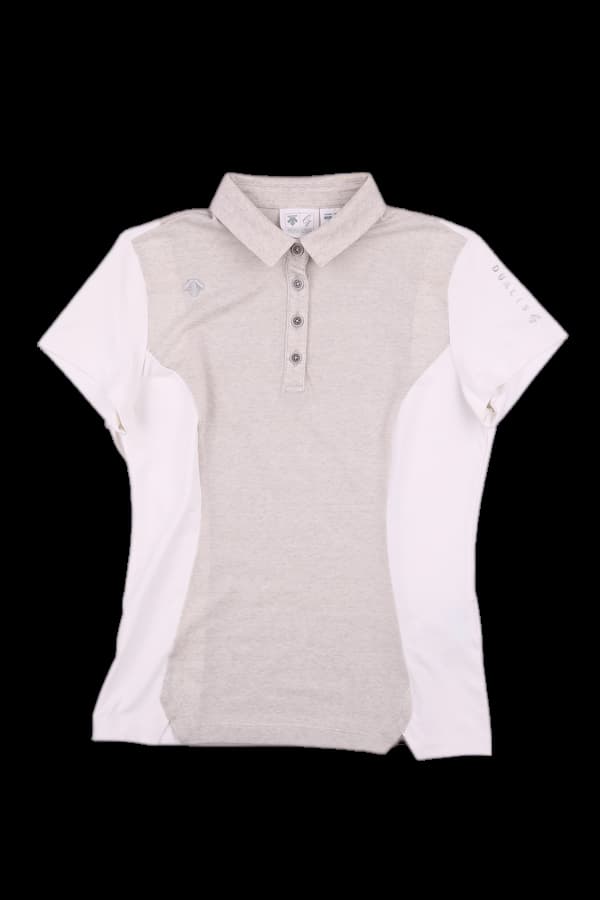 투톤 슬림 반팔티셔츠