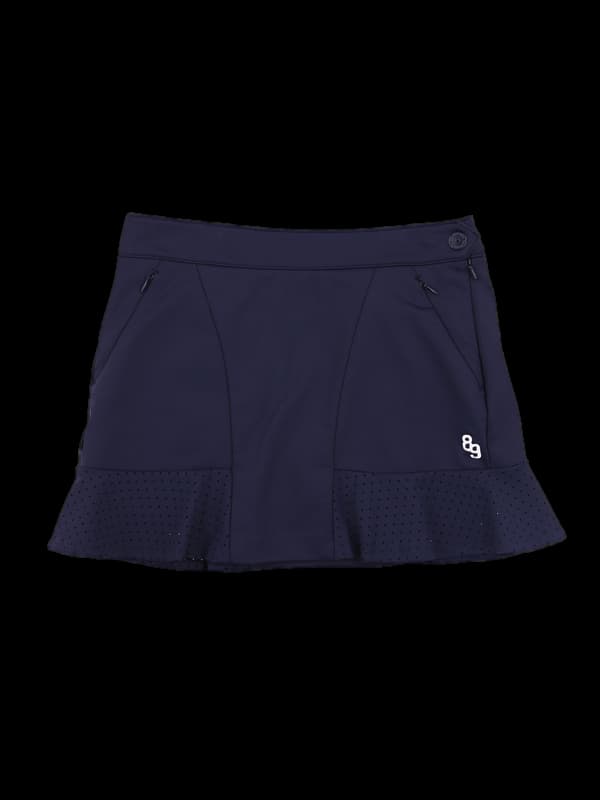 로고 나일론 스커트