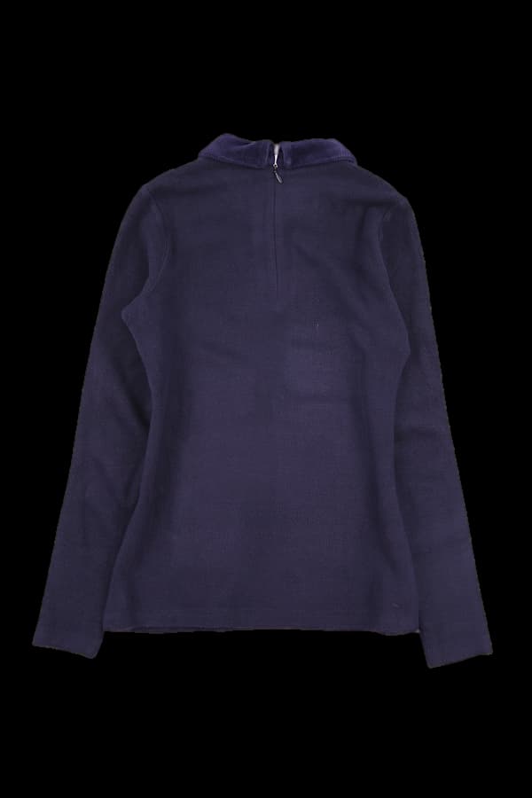 골지 카라 긴팔티셔츠