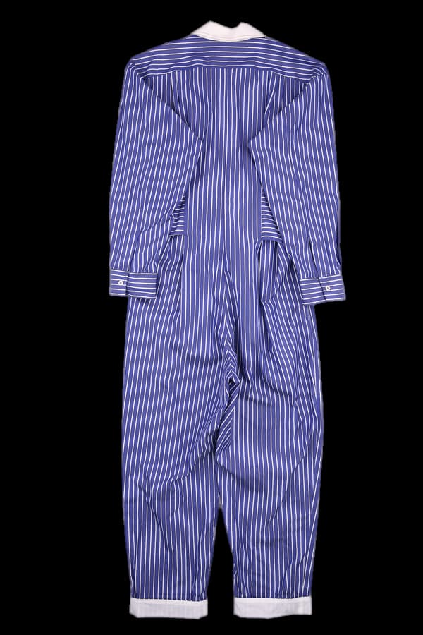 스트라이프 점프수트