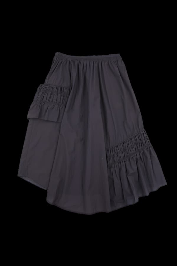 레이스 포인트 스커트 