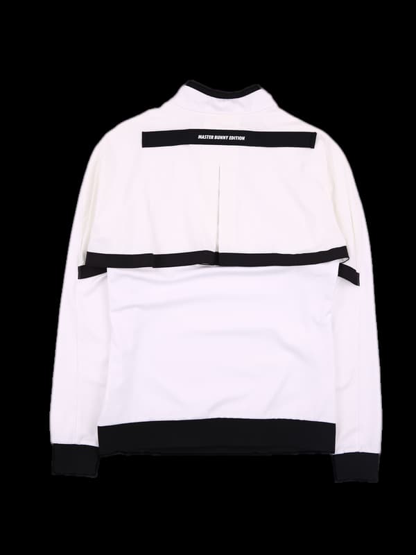 로고 하프집업 긴팔티셔츠 