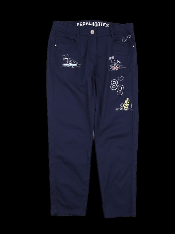 프린팅 코튼 팬츠