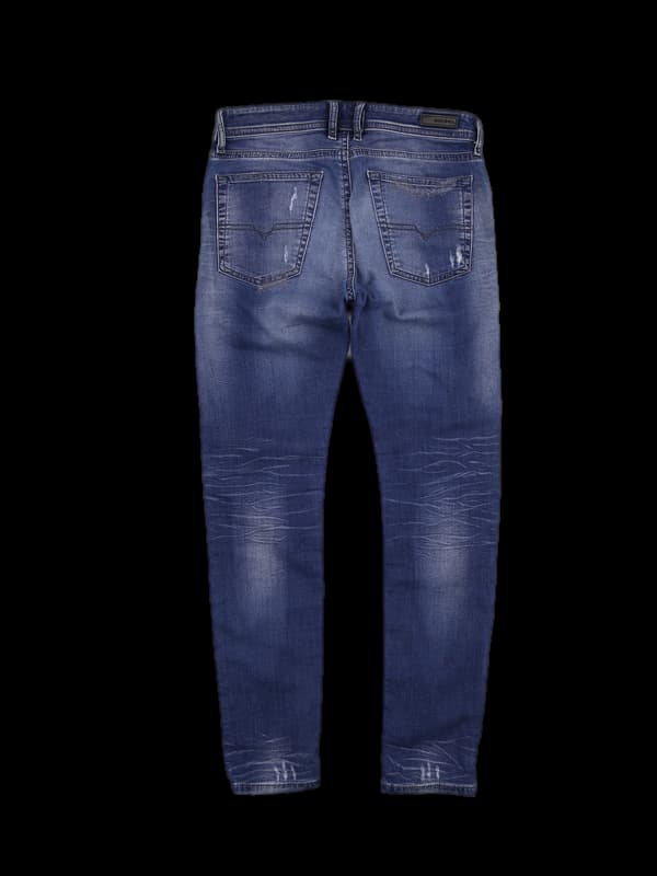 진청 데님 스키니진 팬츠