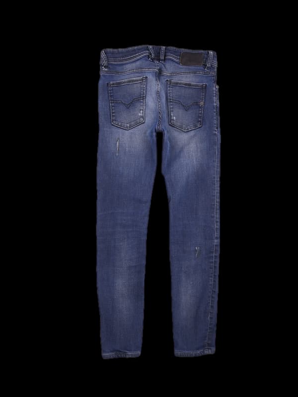 데님 진청 팬츠 