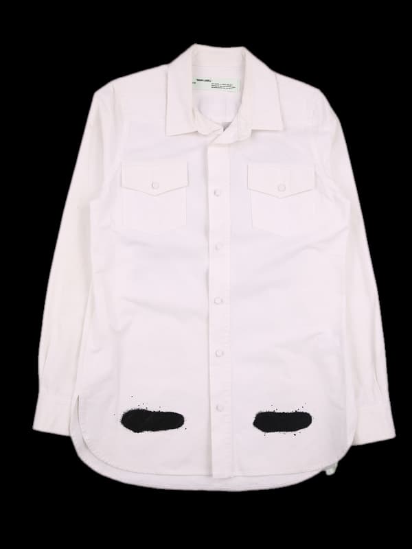 [남성] 빅 프린팅 포켓 셔츠