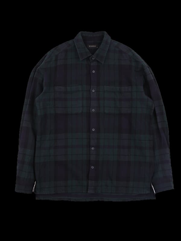 [남성] 체크 포켓 셔츠