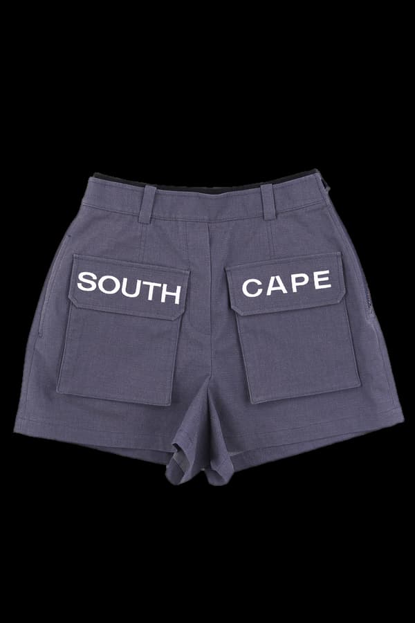 포켓 로고 숏팬츠