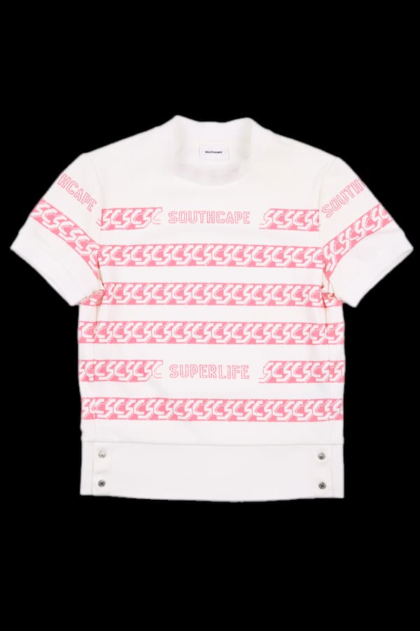 라운드 패턴 반팔