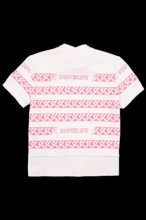 라운드 패턴 반팔