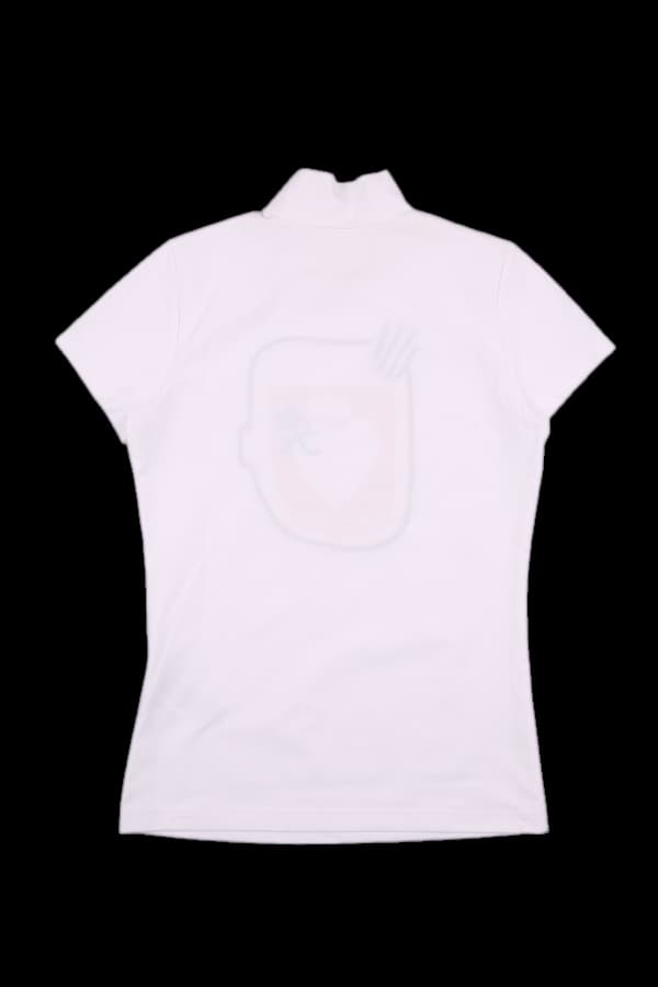 프린트 폴라 반팔티