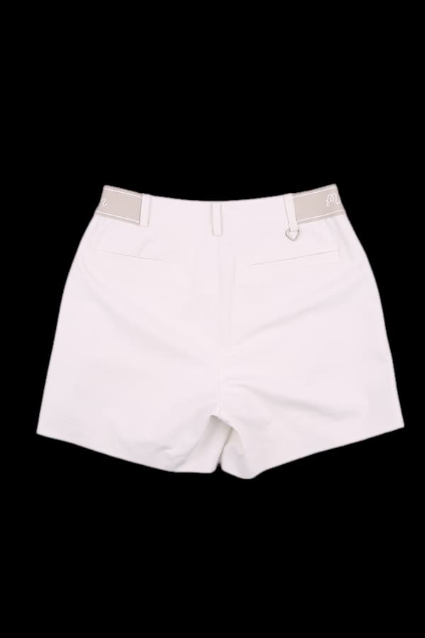 스트레치 로고 숏 팬츠