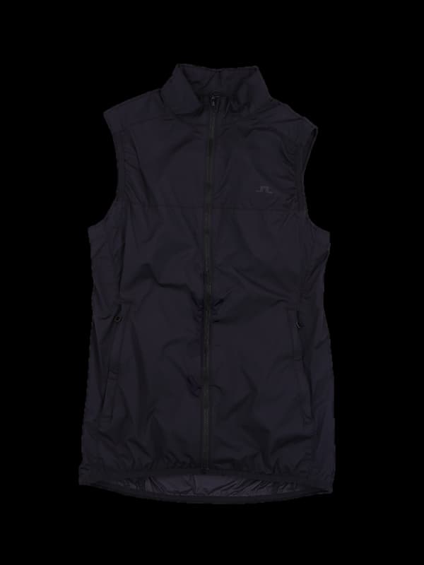 나일론 로고 베스트 집업