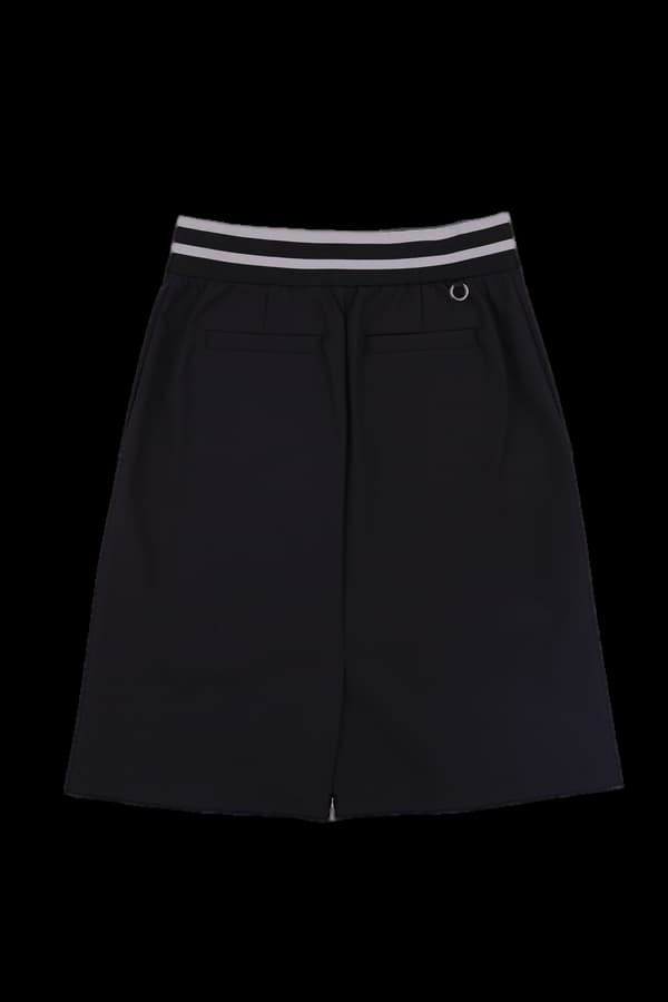 [새상품] 지퍼 미디스커트