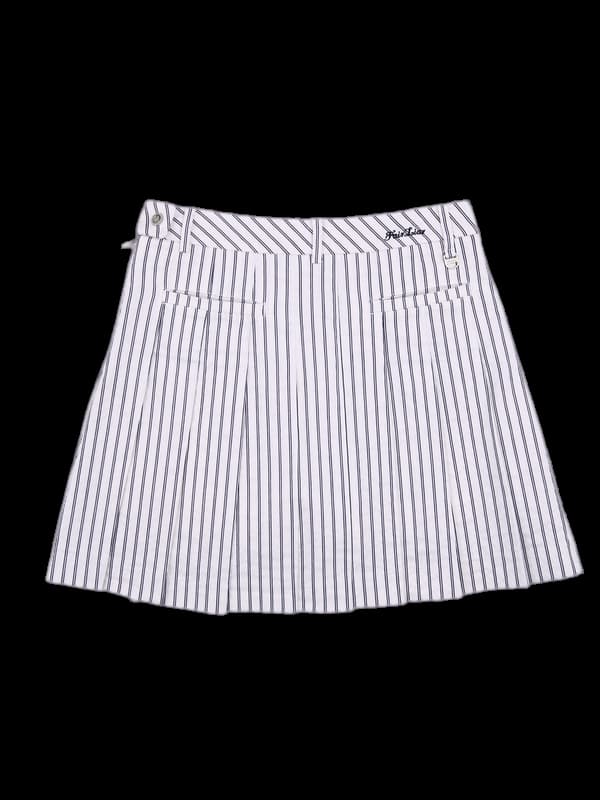 스트라이프 스커트