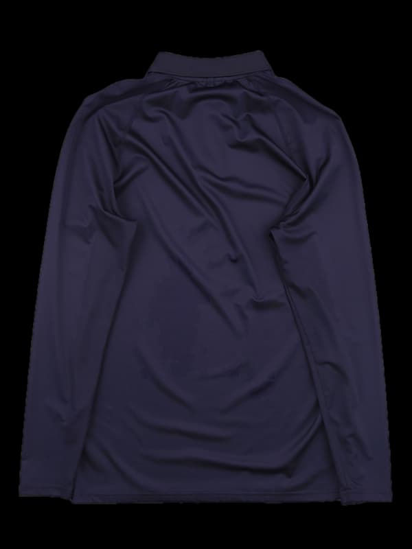 [남성]  로고 사이드 카라 긴팔티셔츠