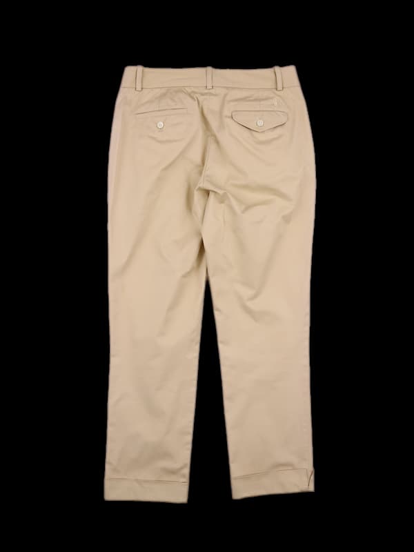 롤업 코튼 팬츠