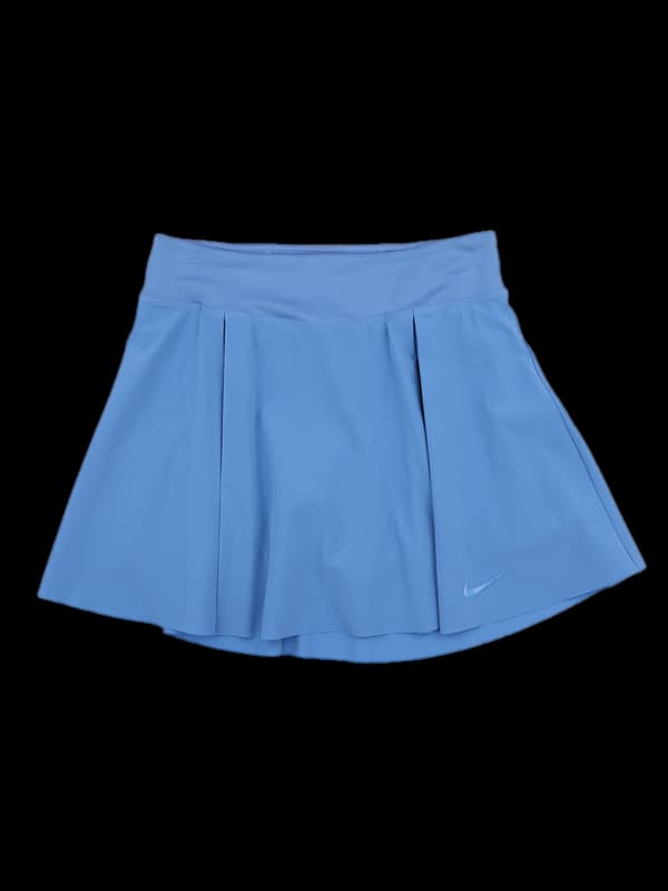 로고 플레어 스커트