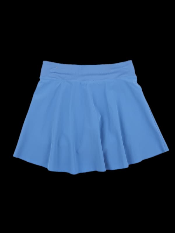 로고 플레어 스커트