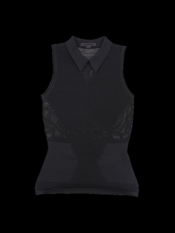 카라 슬림 민소매 