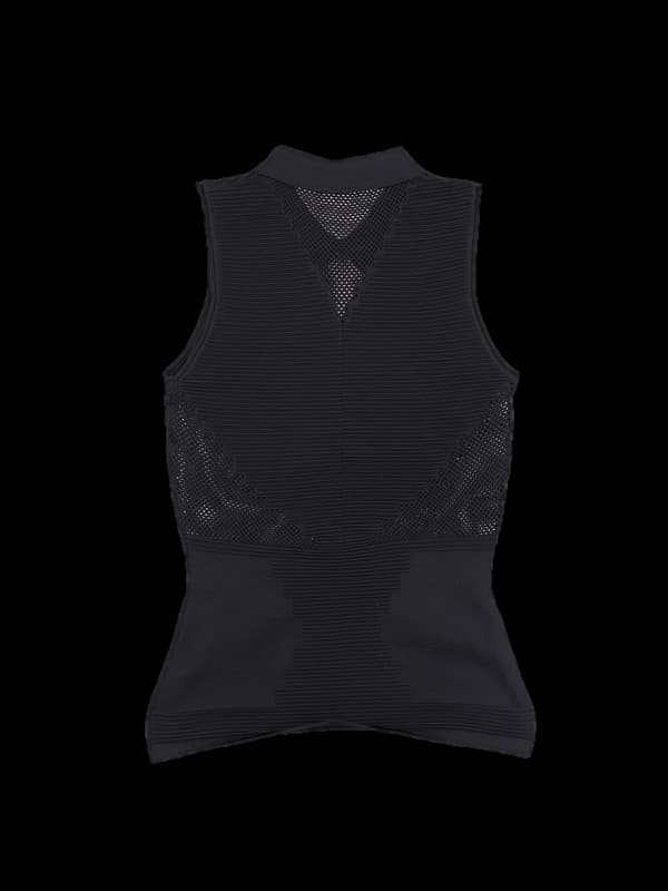 카라 슬림 민소매 