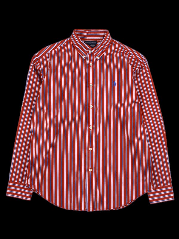 [키즈] 스트라이프 코튼 셔츠
