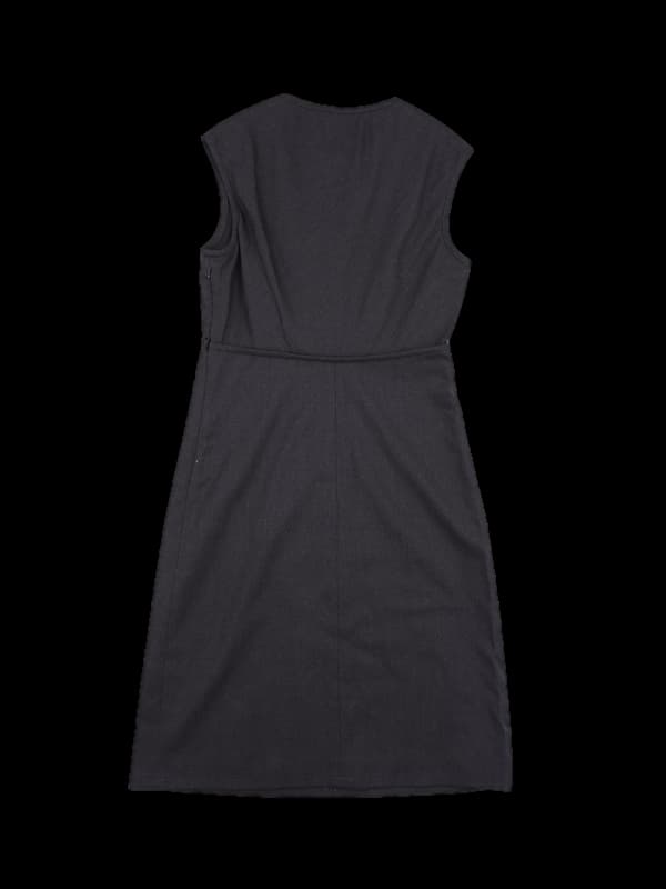 뒷트임 슬림 원피스 