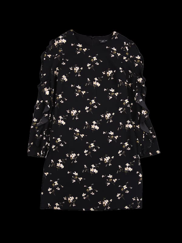 플라워 어깨트임 원피스 