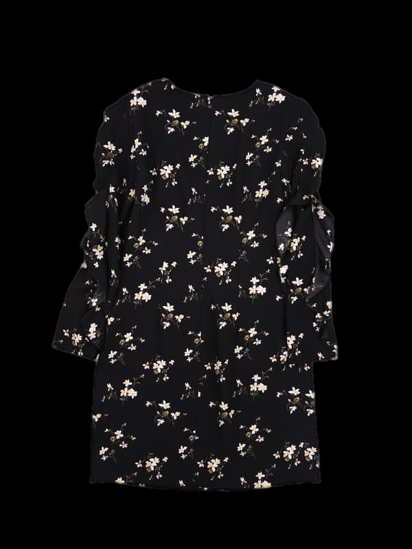 플라워 어깨트임 원피스 