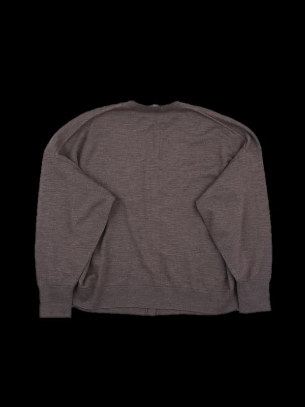 버튼 라운드 가디건 