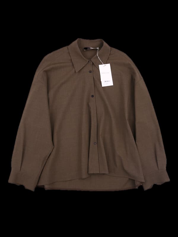 [새상품] 슬리브 숏 블라우스