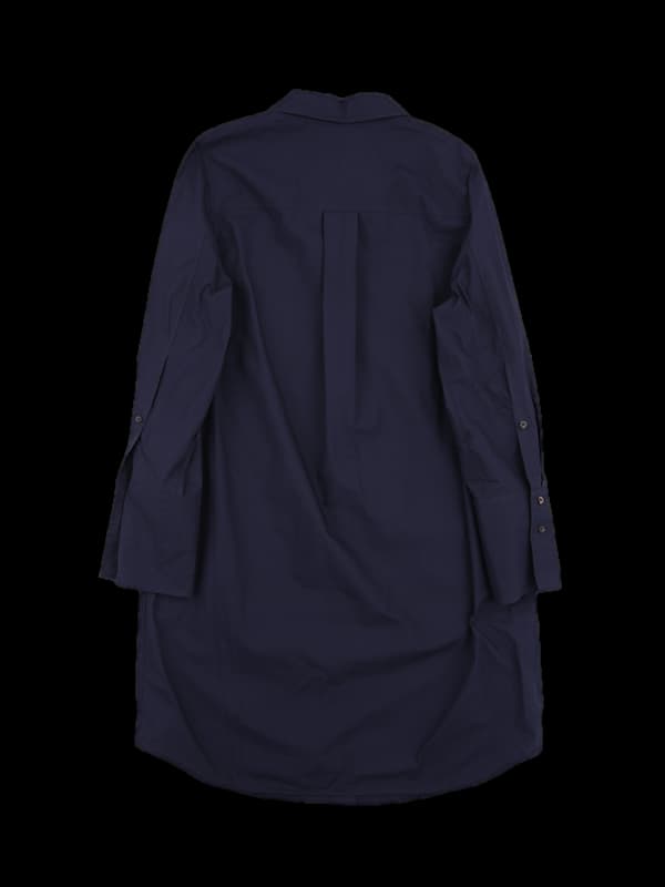 코튼 포켓 셔츠 원피스