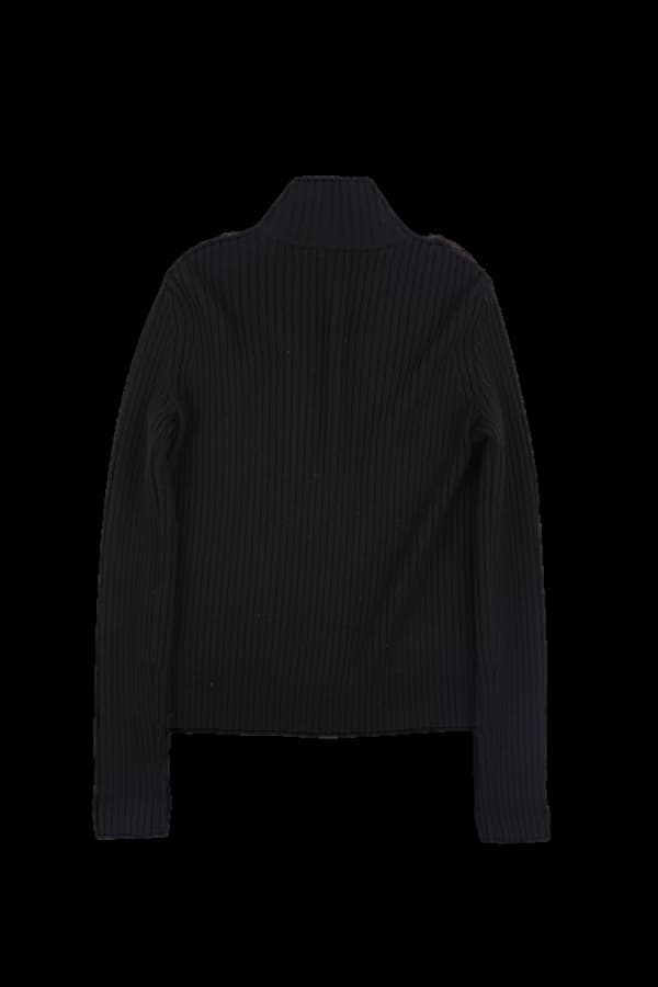 퍼 니트 가디건