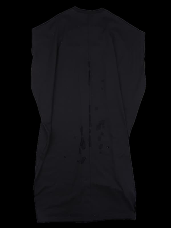 코튼 가오리 반팔 원피스