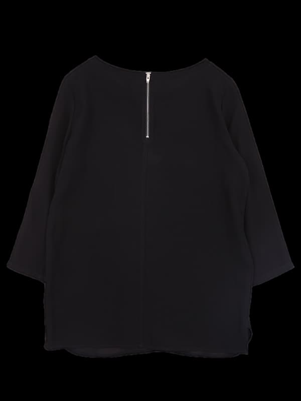 레이온 포켓 블라우스 