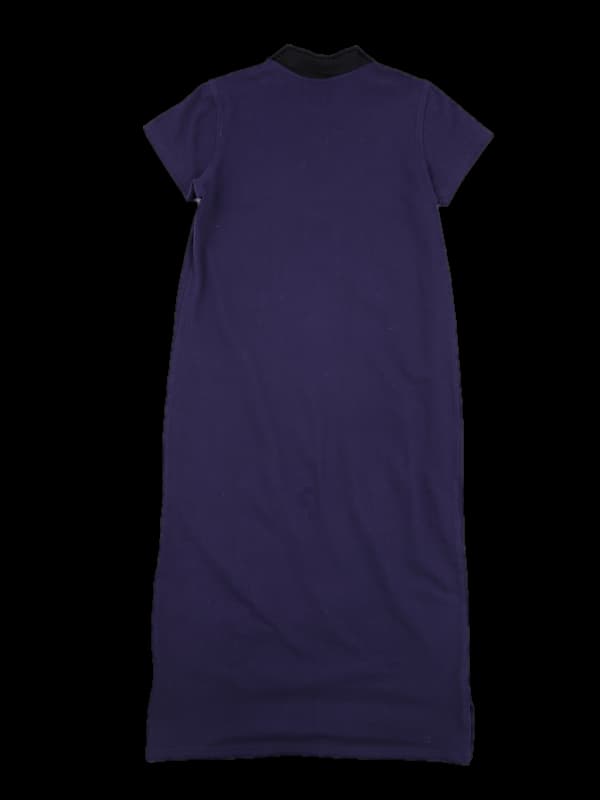 카라 트임  반팔 원피스