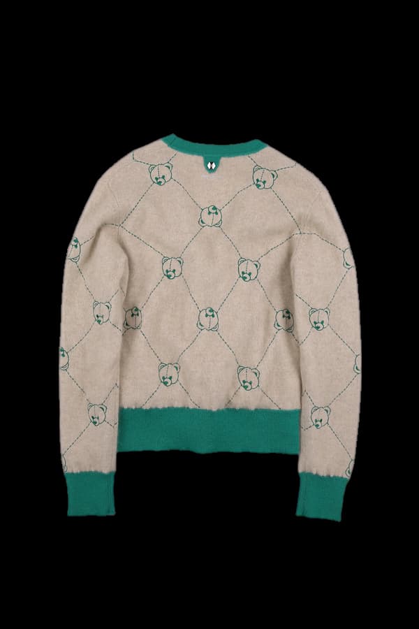 방풍 브이넥 가디건