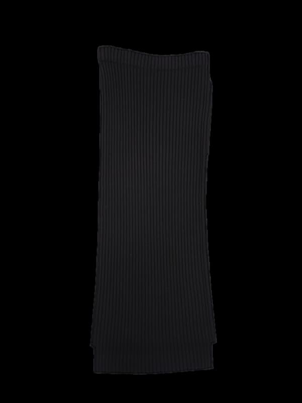 골지 포켓 롱 스커트