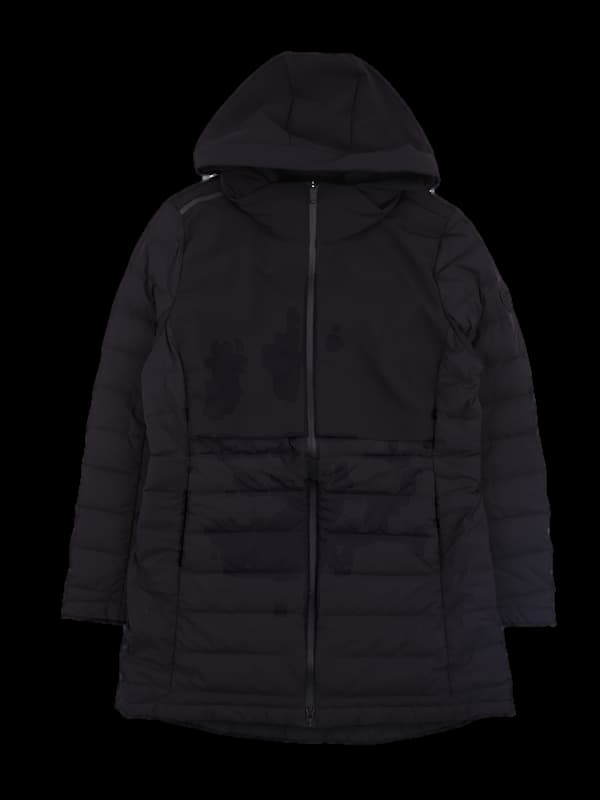 기모 하프 패딩