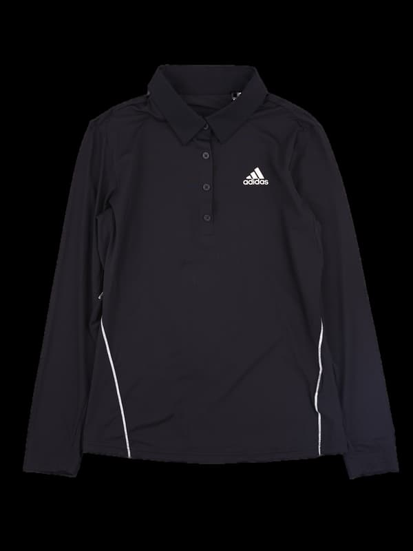 로고 슬림 긴팔티셔츠