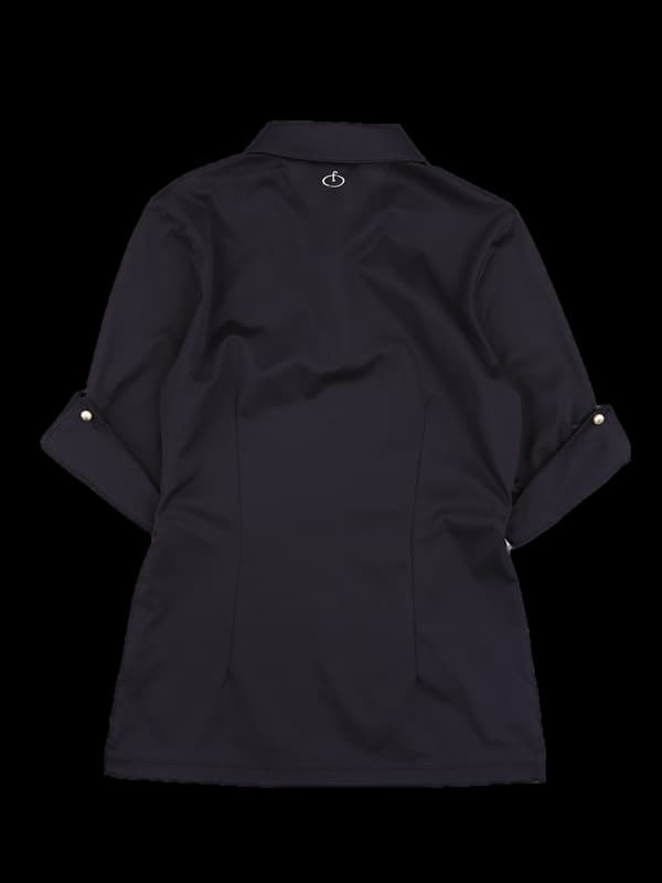 진주 로고 카라 반팔 