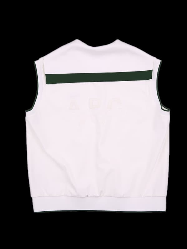 로고 카라 민소매 