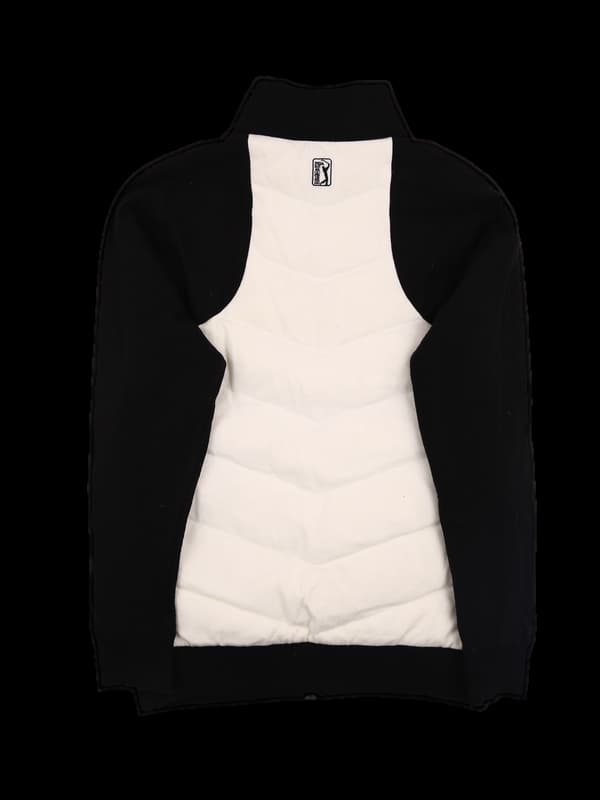 [남성][새상품] 배색 방풍 니트 집업