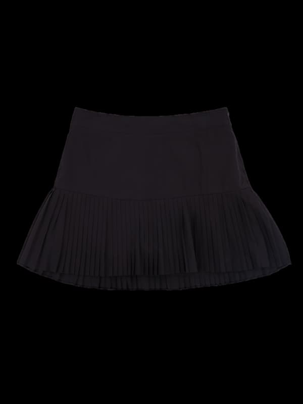 포켓 플리츠 스커트