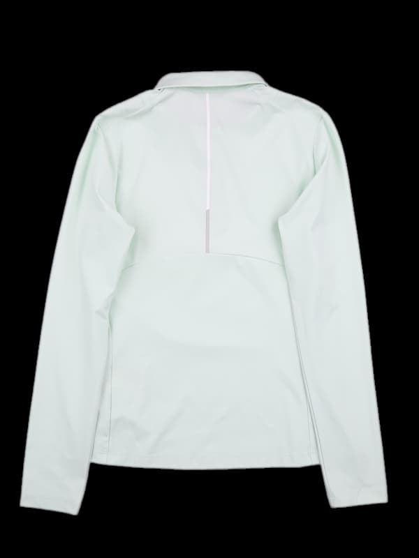 로고 카라 슬림 긴팔