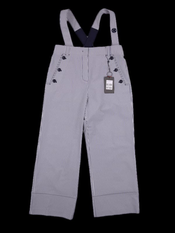 [새상품][2024]스트라이프 멜빵 팬츠