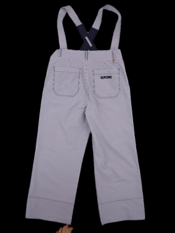 [새상품][2024]스트라이프 멜빵 팬츠